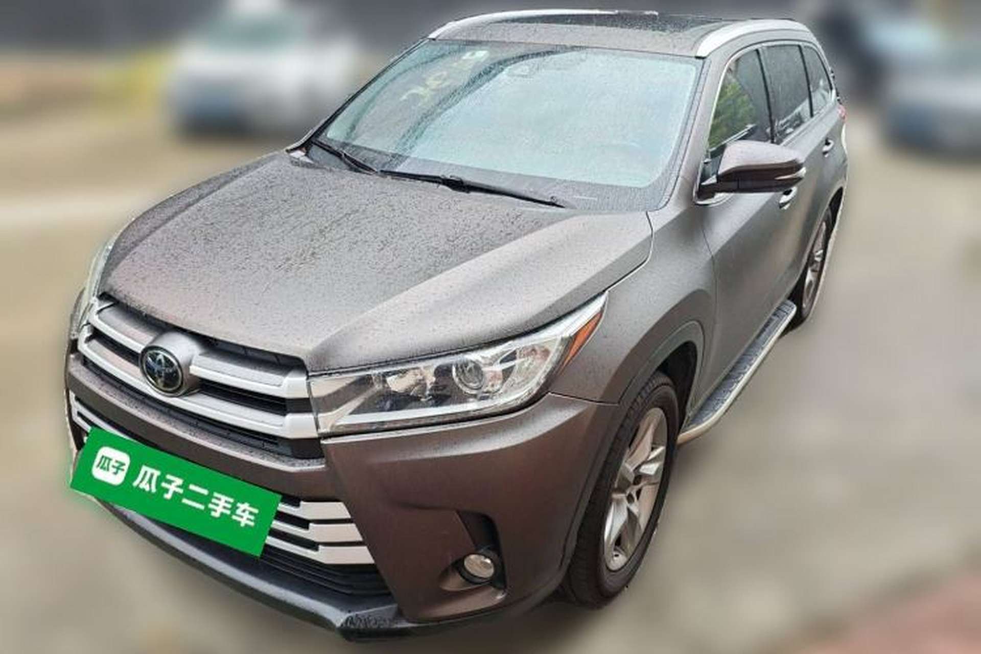 Used Toyota Highlander 2018 2.0T Four-Wheel Drive Luxury Version 7 Seats China VI Standard Front Left 45 Deg
