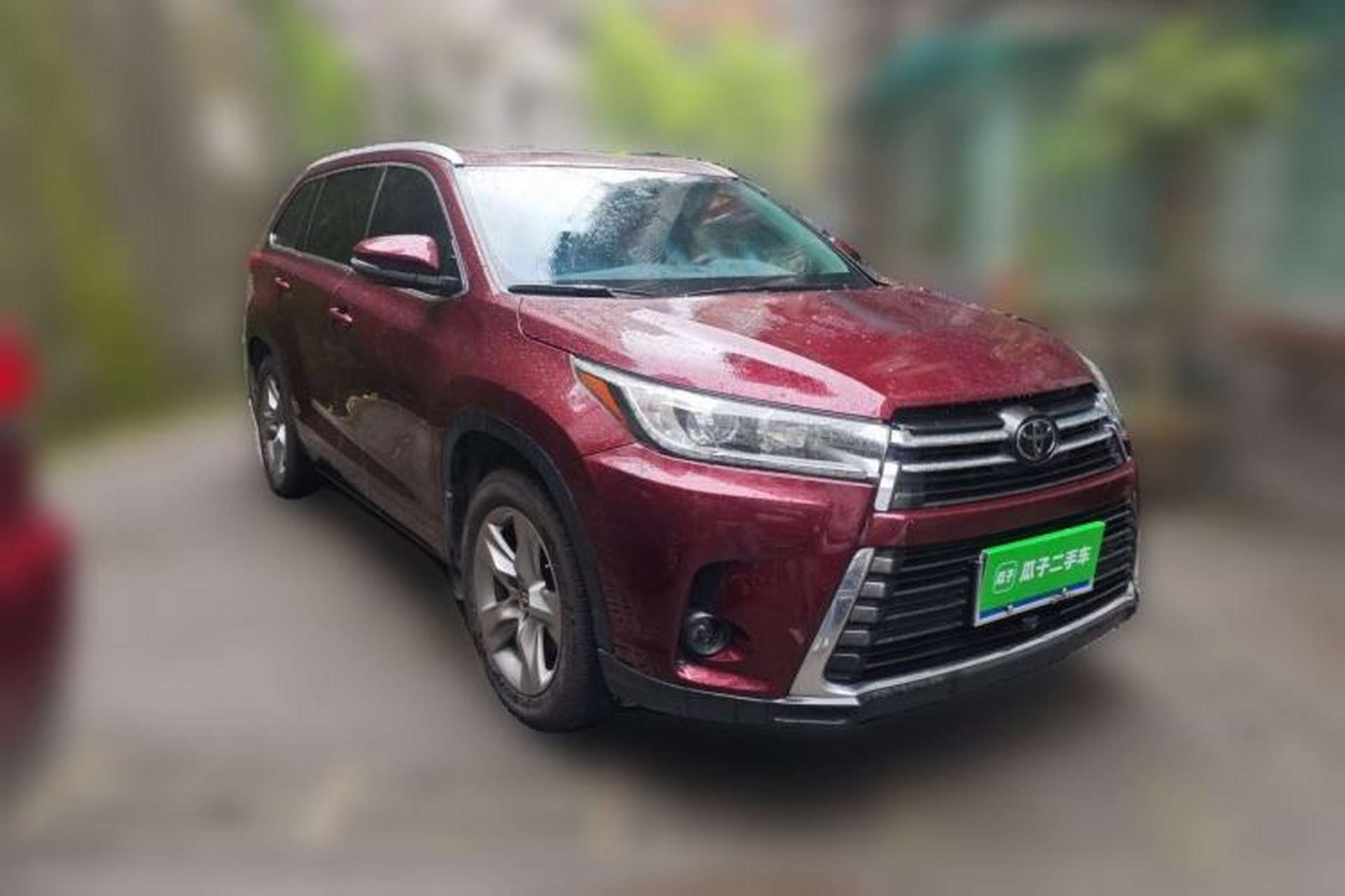 Used Toyota Highlander 2018 2.0T Four-Wheel Drive Prestige Version 7 Seats China V Emission Standard Front Right 45 Deg
