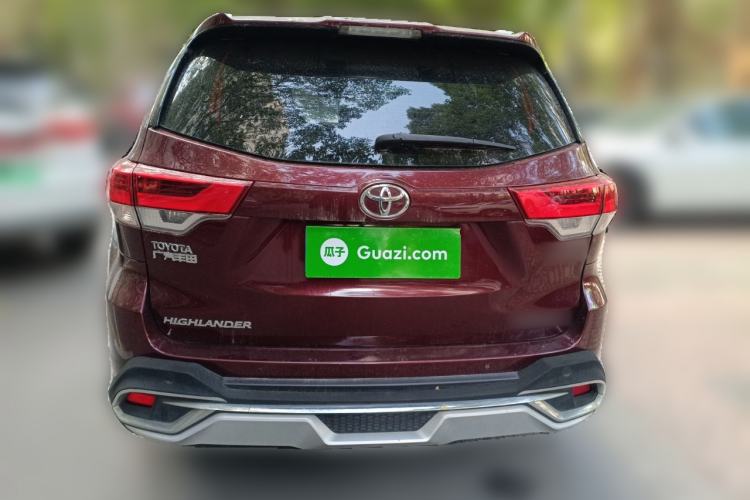 Used Toyota Highlander 2018 2.0T Four-Wheel Drive Luxury Edition 7 Seats China V Emission Standard Rear