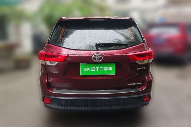 Used Toyota Highlander 2018 2.0T Four-Wheel Drive Prestige Version 7 Seats China V Emission Standard Rear
