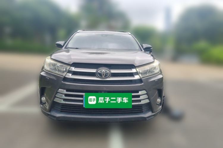 Used Toyota Highlander 2018 2.0T Four-Wheel Drive Supreme Edition 7-Seater China VI Front