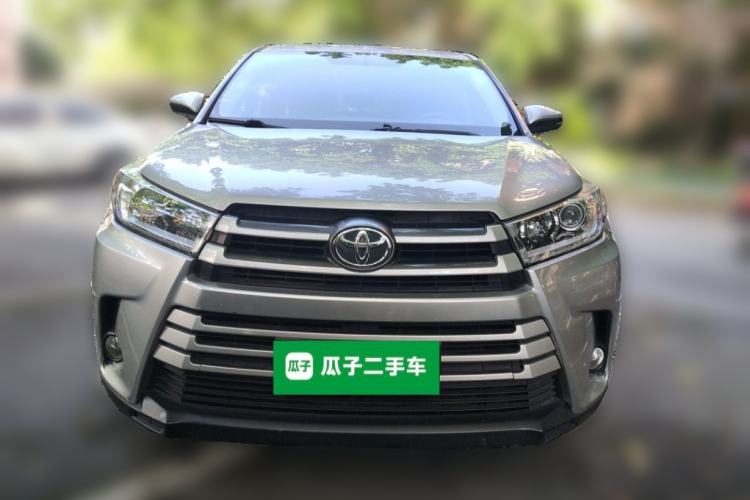 Used Toyota Highlander 2018 2.0T Two-Wheel Drive Elite Edition 7 Seats Emission Standard China V Front