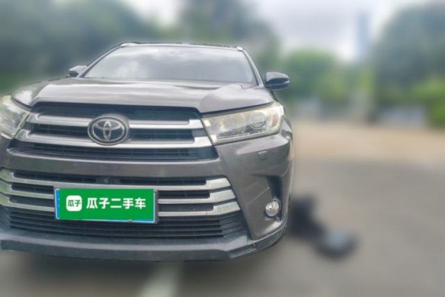 Used Toyota Highlander 2018 2.0T Four-Wheel Drive Supreme Edition 7-Seater China VI