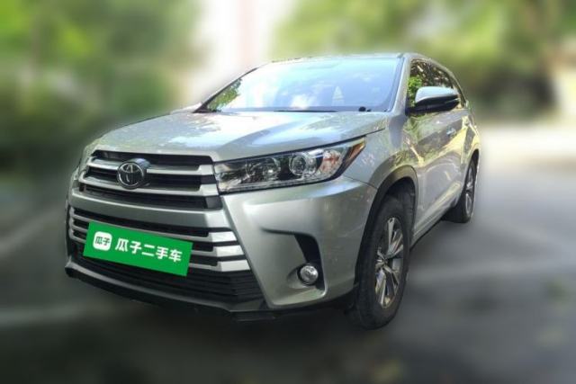 Used Toyota Highlander 2018 2.0T Two-Wheel Drive Elite Edition 7 Seats Emission Standard China V