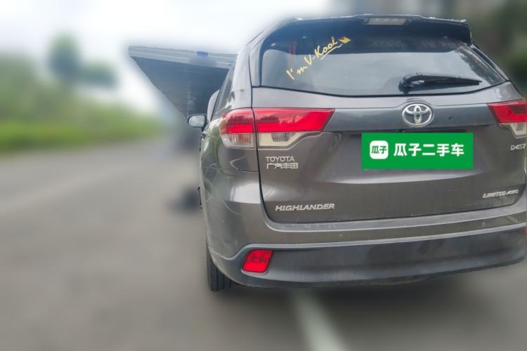 Used Toyota Highlander 2018 2.0T Four-Wheel Drive Supreme Edition 7-Seater China VI Rear Left 45 Deg