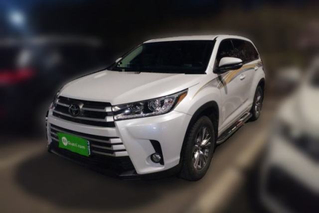 Used Toyota Highlander 2018 2.0T Four-Wheel Drive Elite Edition 7 Seats China VI Standard