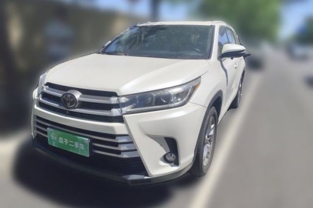 Used Toyota Highlander 2018 2.0T Four-Wheel Drive Luxury Edition 7 Seats China V Emission Standard