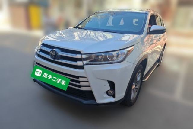 Used Toyota Highlander 2018 2.0T Four-Wheel Drive Luxury Version 7 Seats China VI Standard