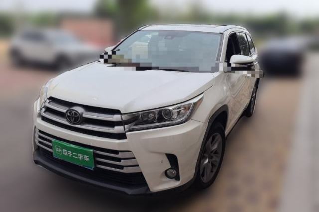 Used Toyota Highlander 2018 2.0T Four-Wheel Drive Luxury Edition 7 Seats China V Emission Standard