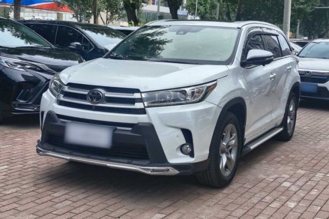 Used Toyota Highlander 2018 2.0T Four-Wheel Drive Luxury Version 7 Seats China VI Standard