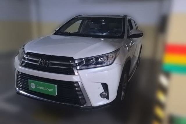 Used Toyota Highlander 2018 2.0T Four-Wheel Drive Prestige Version 7 Seats China V Emission Standard