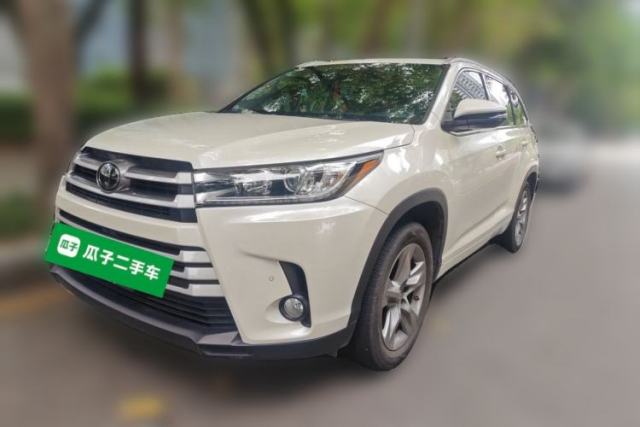 Used Toyota Highlander 2018 2.0T Four-Wheel Drive Luxury Version 7 Seats China VI Standard