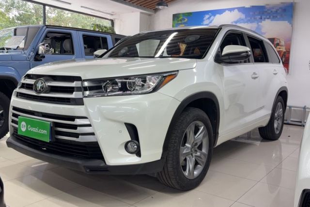 Used Toyota Highlander 2018 2.0T Four-Wheel Drive Luxury Edition 7 Seats China V Emission Standard
