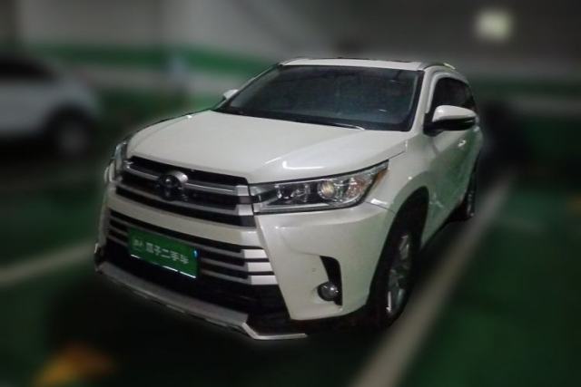 Used Toyota Highlander 2018 2.0T Four-Wheel Drive Luxury Edition 7 Seats China V Emission Standard