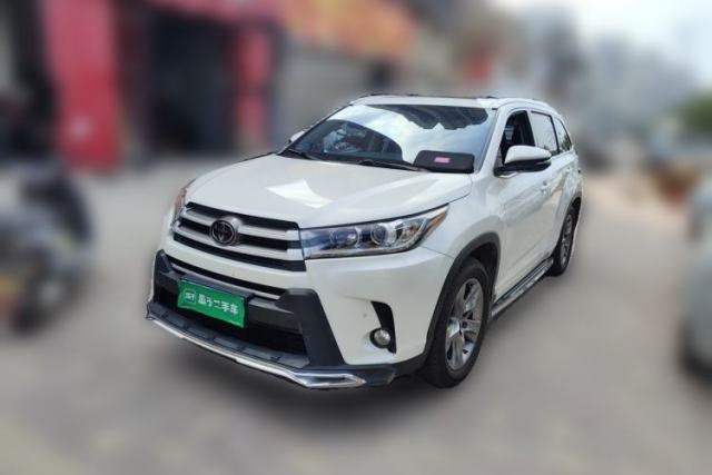 Używany Toyota Highlander 2018 2.0T Four-Wheel Drive Luxury Edition 7 Seats China V Emission Standard