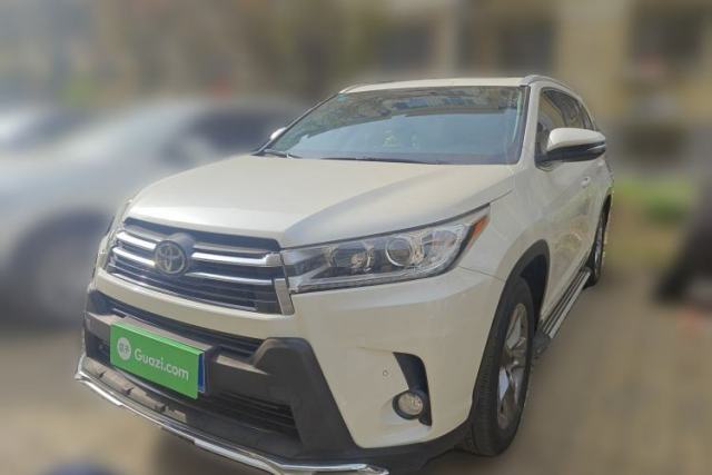 Used Toyota Highlander 2018 2.0T Four-Wheel Drive Prestige Version 7 Seats China V Emission Standard