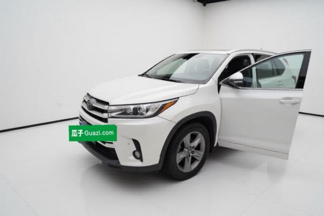 Used Toyota Highlander 2018 2.0T Four-Wheel Drive Prestige Version 7 Seats China VI Standard
