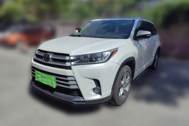 Used Toyota Highlander 2018 2.0T Four-Wheel Drive Luxury Edition 7 Seats China V Emission Standard
