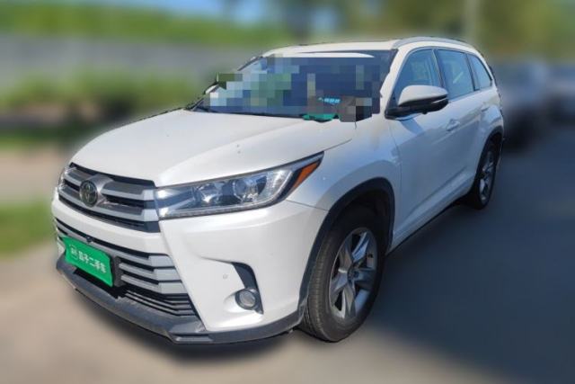 Used Toyota Highlander 2018 2.0T Four-Wheel Drive Luxury Version 7 Seats China VI Standard