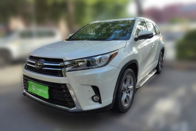 Used Toyota Highlander 2018 2.0T Four-Wheel Drive Prestige Version 7 Seats China VI Standard