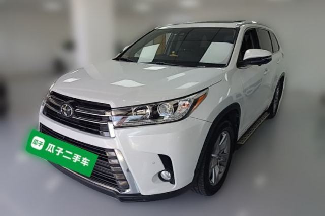 Used Toyota Highlander 2018 2.0T Four-Wheel Drive Prestige Version 7 Seats China VI Standard