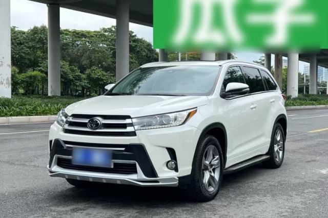 Used Toyota Highlander 2018 2.0T Four-Wheel Drive Luxury Version 7 Seats China VI Standard