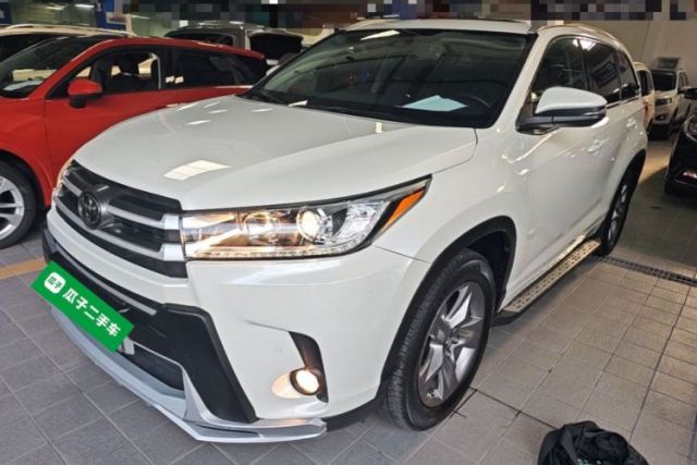 Used Toyota Highlander 2018 2.0T Four-Wheel Drive Luxury Version 7 Seats China VI Standard