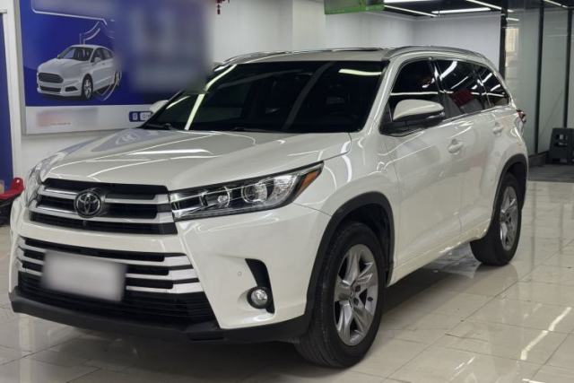 Used Toyota Highlander 2018 2.0T Four-Wheel Drive Luxury Version 7 Seats China VI Standard