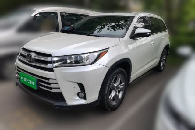 Used Toyota Highlander 2018 2.0T Four-Wheel Drive Luxury Version 7 Seats China VI Standard