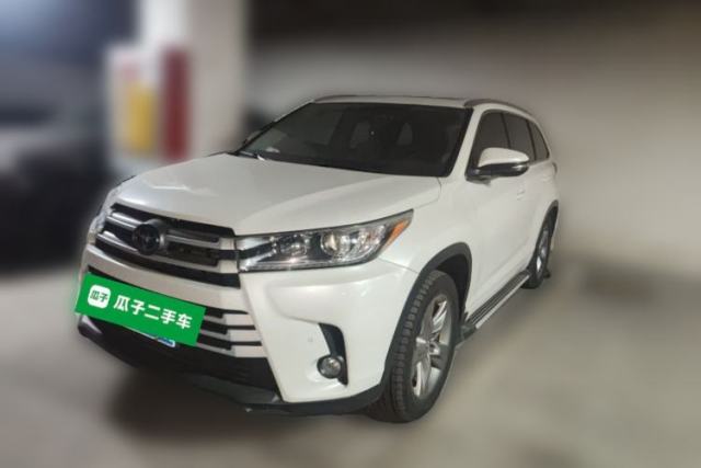 Used Toyota Highlander 2018 2.0T Four-Wheel Drive Luxury Version 7 Seats China VI Standard