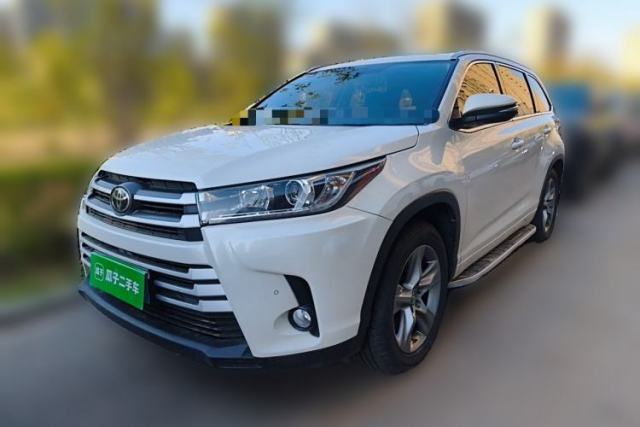 Used Toyota Highlander 2018 2.0T Four-Wheel Drive Luxury Edition 7 Seats China V Emission Standard
