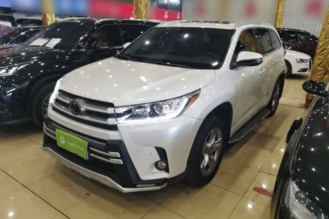 Used Toyota Highlander 2018 2.0T Four-Wheel Drive Luxury Version 7 Seats China VI Standard