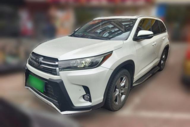 Used Toyota Highlander 2018 2.0T Four-Wheel Drive Prestige Version 7 Seats China V Emission Standard