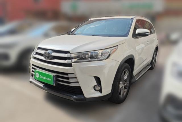 Used Toyota Highlander 2018 2.0T Four-Wheel Drive Luxury Edition 7 Seats China V Emission Standard