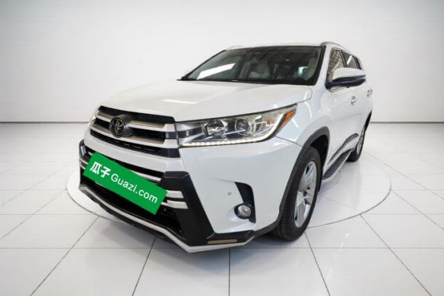 Used Toyota Highlander 2018 2.0T Four-Wheel Drive Luxury Version 7 Seats China VI Standard
