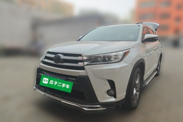 Used Toyota Highlander 2018 2.0T Four-Wheel Drive Luxury Version 7 Seats China VI Standard
