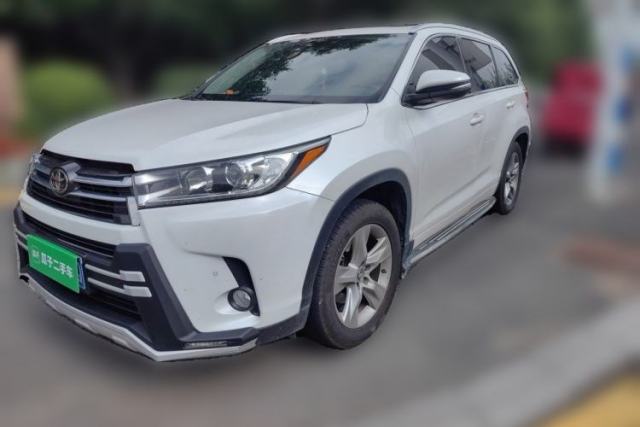 Used Toyota Highlander 2018 2.0T Four-Wheel Drive Prestige Version 7 Seats China VI Standard