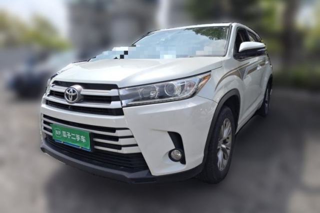 Used Toyota Highlander 2018 2.0T Four-Wheel Drive Elite Edition 7 Seats China VI Standard