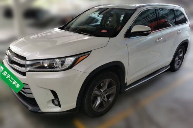Used Toyota Highlander 2018 2.0T Four-Wheel Drive Luxury Edition 7 Seats China V Emission Standard