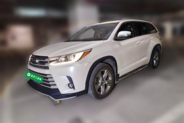 Used Toyota Highlander 2018 2.0T Four-Wheel Drive Luxury Edition 7 Seats China V Emission Standard