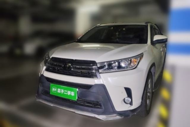Used Toyota Highlander 2018 2.0T Four-Wheel Drive Prestige Version 7 Seats China V Emission Standard