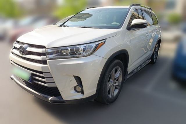 Used Toyota Highlander 2018 2.0T Four-Wheel Drive Luxury Edition 7 Seats China V Emission Standard