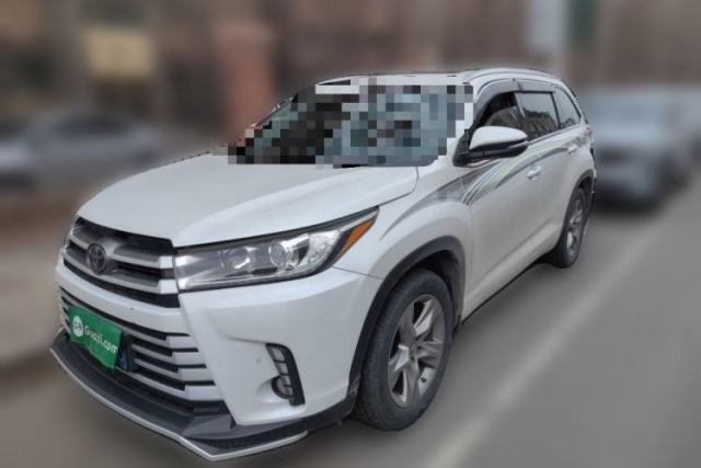 Used Toyota Highlander 2018 2.0T Four-Wheel Drive Luxury Version 7 Seats China VI Standard