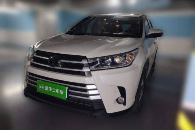 Used Toyota Highlander 2018 2.0T Four-Wheel Drive Luxury Edition 7 Seats China V Emission Standard