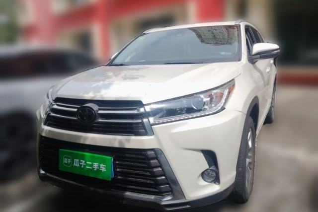 Used Toyota Highlander 2018 2.0T Four-Wheel Drive Prestige Version 7 Seats China V Emission Standard