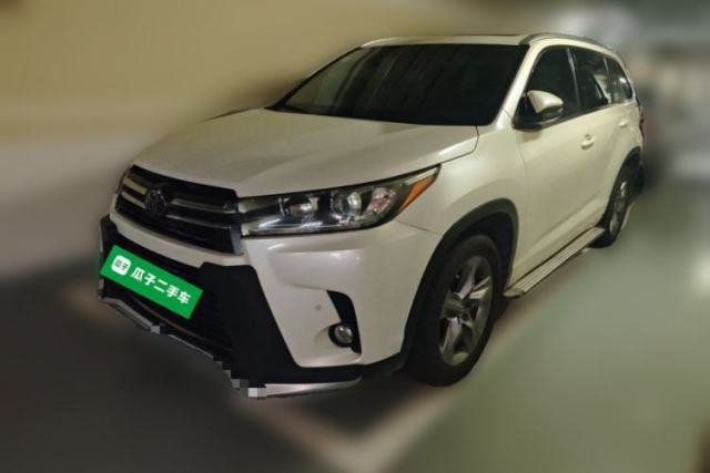 Used Toyota Highlander 2018 2.0T Four-Wheel Drive Prestige Version 7 Seats China V Emission Standard