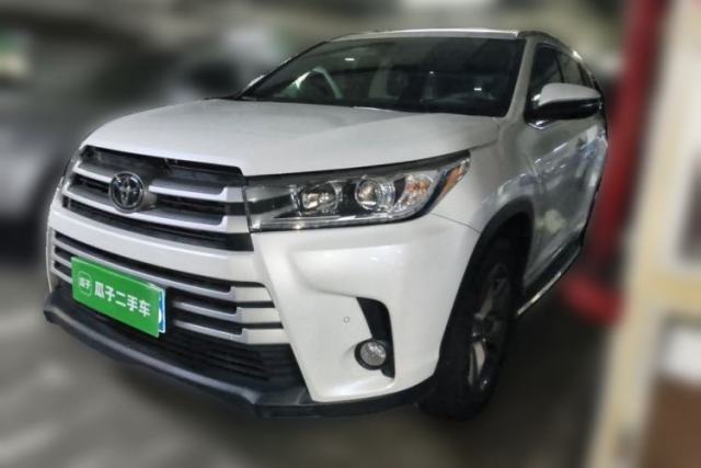 Used Toyota Highlander 2018 2.0T Four-Wheel Drive Luxury Version 7 Seats China VI Standard