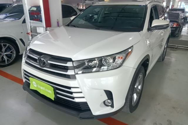 Used Toyota Highlander 2018 2.0T Four-Wheel Drive Luxury Version 7 Seats China VI Standard