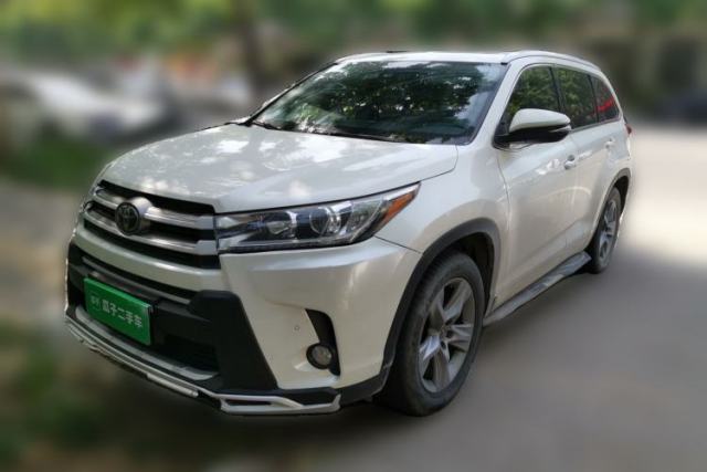 Used Toyota Highlander 2018 2.0T Four-Wheel Drive Luxury Version 7 Seats China VI Standard