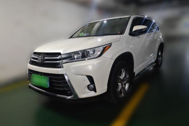 Used Toyota Highlander 2018 2.0T Four-Wheel Drive Prestige Version 7 Seats China V Emission Standard